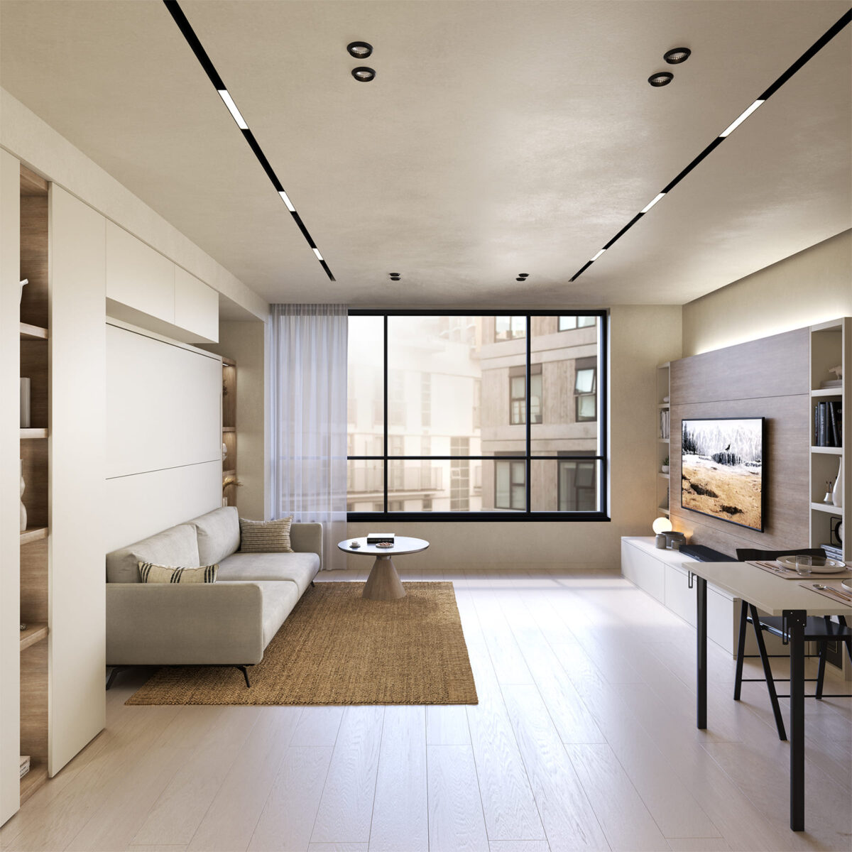 Wallbed Italia - Schrankwand / Schrankbett Beispiel 2 – Bild 8