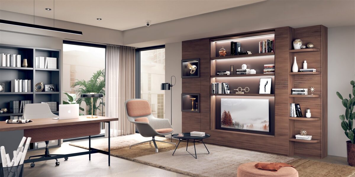 Wallbed Italia - Schrankwand / Schrankbett Beispiel 3 – Bild 2