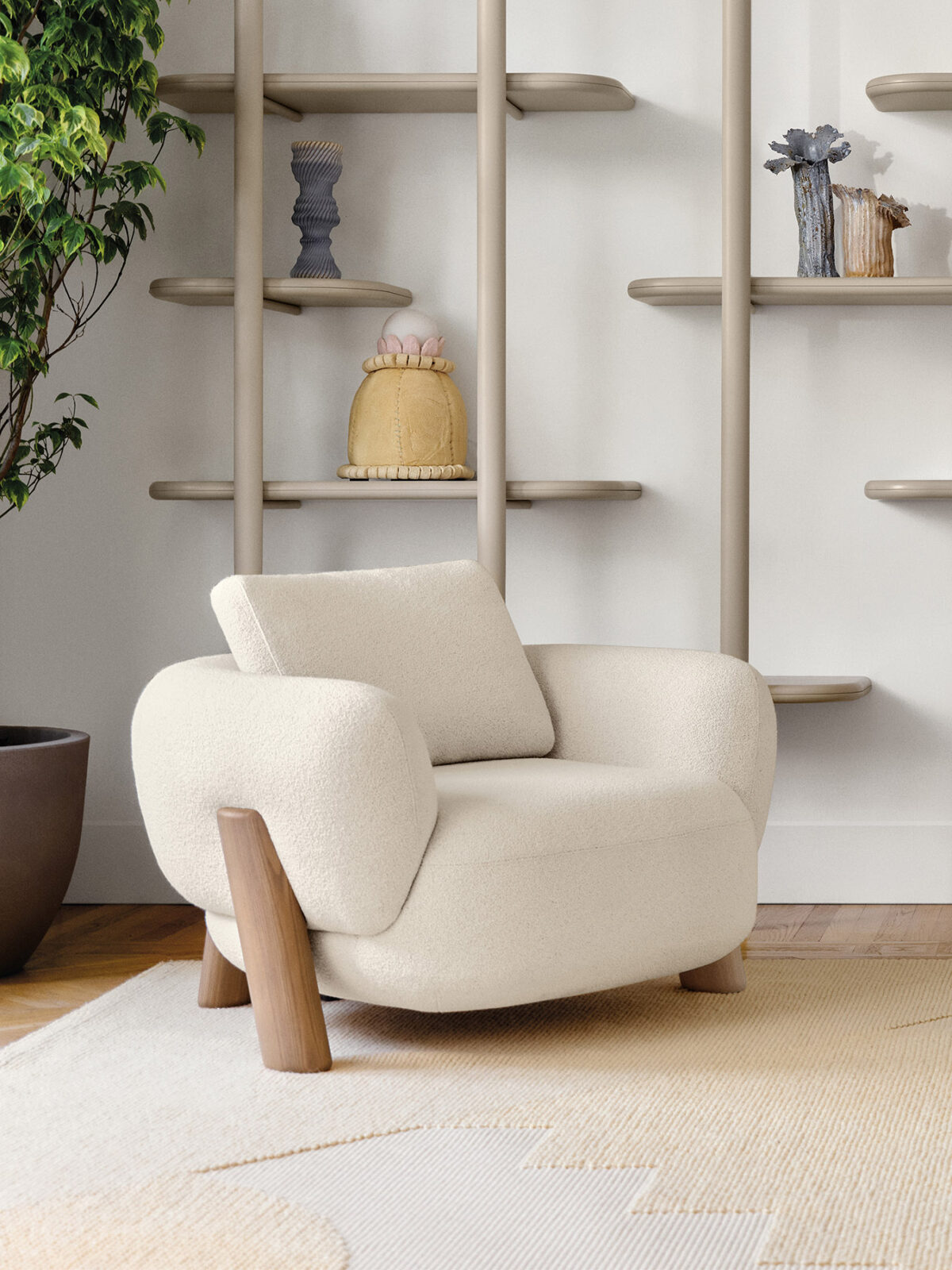 Saba Italia - Sessel Anam – Bild 8